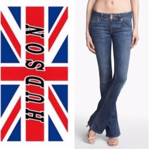 Hudson Jeans Denim - Hudson Signature Two Button Bootcut Jeans Size 29